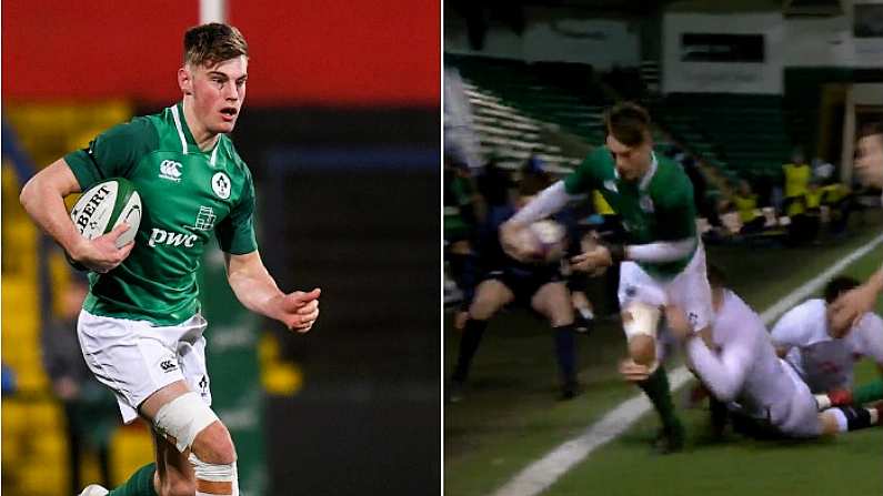 Sensational Offload From Bright Ulster Prospect Epitomises This Ireland Team