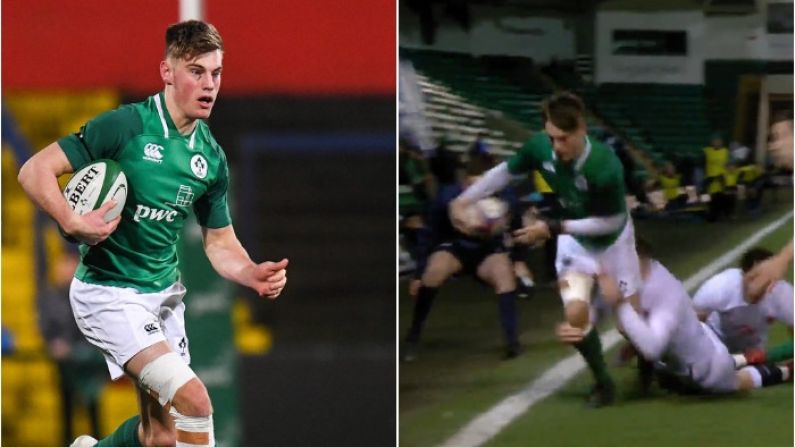 Sensational Offload From Bright Ulster Prospect Epitomises This Ireland Team