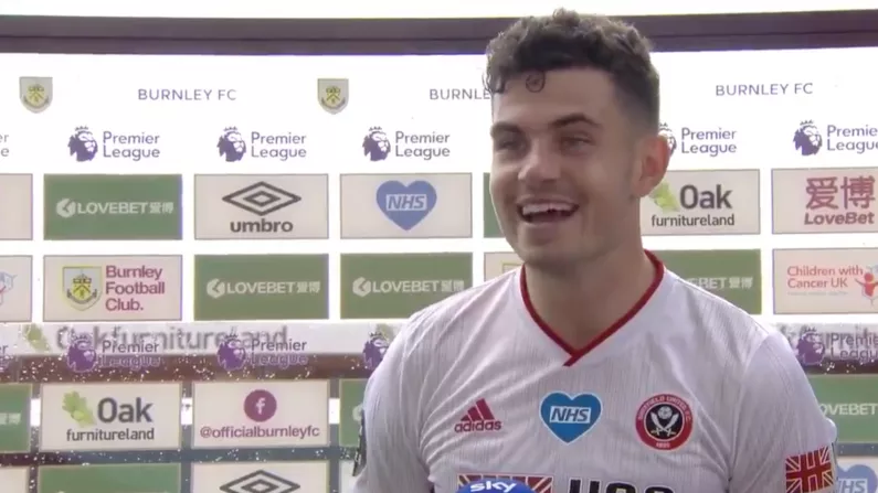 John Egan Had To Be Reminded Of Brilliant Achievement In Post-Match Interview