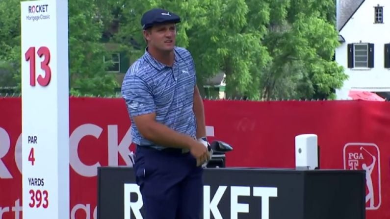 DeChambeau Confronted Cameraman About 'Hurting His Brand'