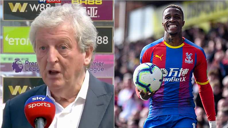 Roy Hodgson Speaks Brilliantly On Shocking Racist Messages Sent To Wilfried Zaha