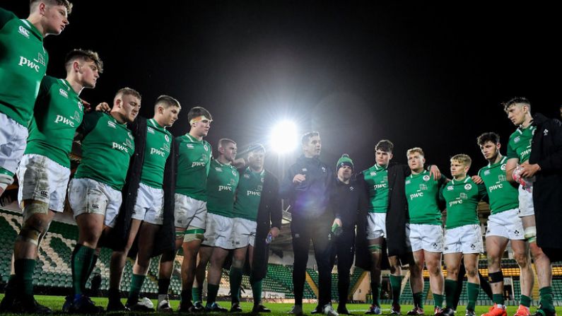 Coach Hopes Ireland U20s Are Given Chance To Finish Back To Back Grandslams