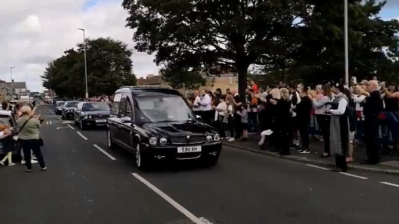 The Streets Of Ashington Are Thronged To Bid Farewell To Jack Charlton