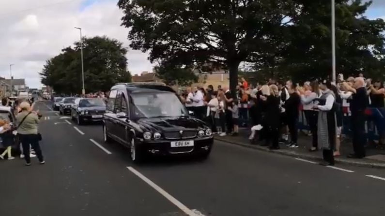 The Streets Of Ashington Are Thronged To Bid Farewell To Jack Charlton