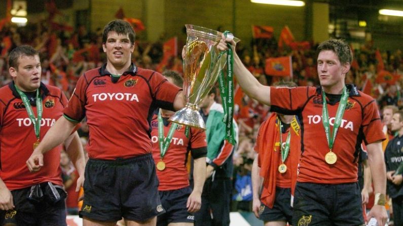 Munster 2006 Heineken Cup Documentary Gets TV Premiere This Friday