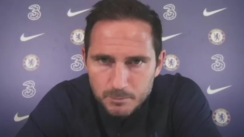 WATCH: Frank Lampard Explains What 'Agitated' Him About Liverpool Touchline Row