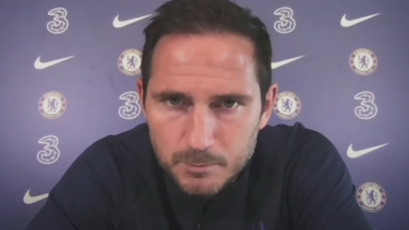 WATCH: Frank Lampard Explains What 'Agitated' Him About Liverpool Touchline Row