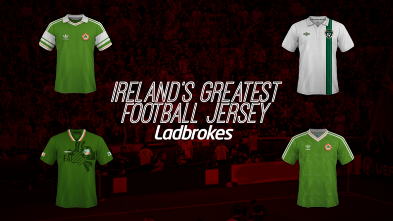 The Winner Of Our Ireland's Great Football Jersey Bracket Is...