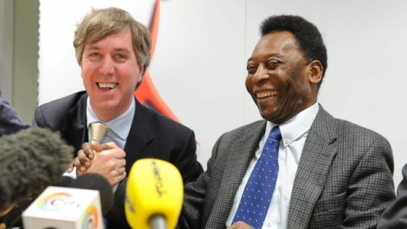 Balls Remembers: Pele's 2009 Whistle-Stop Visit To Ireland