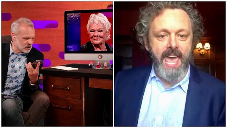 Graham Norton Phones A Friend As Michael Sheen Impersonates Chris Tarrant