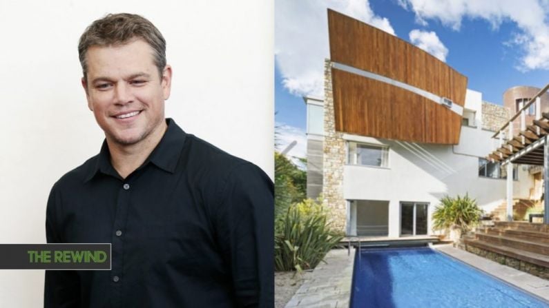 Matt Damon Is Living In The Luxurious Home Of An Irish Sports Star