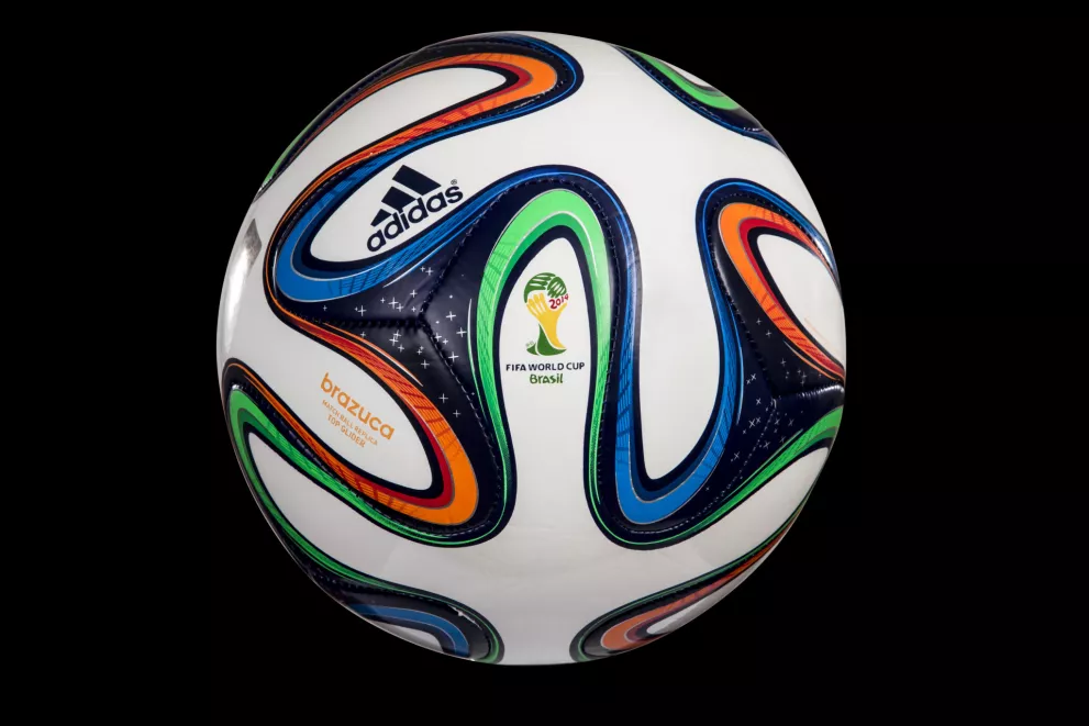 The real match ball of the 1998 FIFA World Cup has the same design