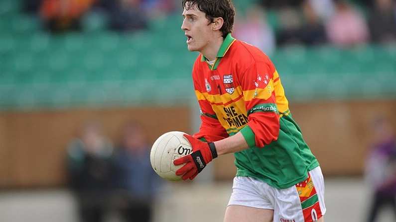 9 February 2008; Ray Walker, Carlow. Allianz National Football League, Division 4, Round 2, Carlow v Offaly, Dr. Cullen Park, Carlow. Picture credit; Paul Mohan / SPORTSFILE