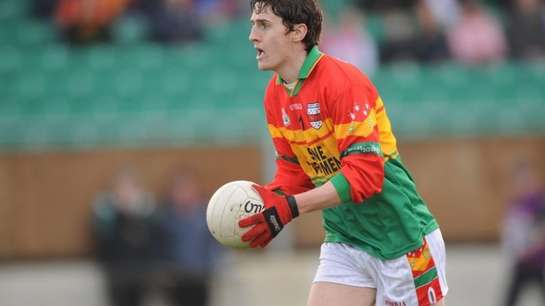 Carlow Footballer Ray Walker Suspended For Four Years For Anti-Doping Violation