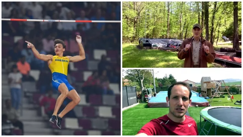 Watch Live: World's Best Pole Vaulters Compete From Their Gardens