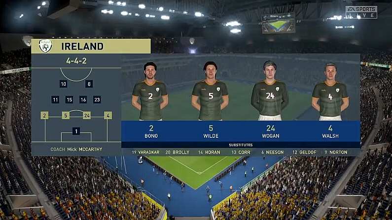 There's An Irish Team In The Celebrity FIFA 20 World Cup And We're Class