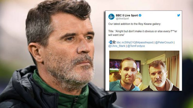 Peter Crouch's Podcast Has A Great Plan For These Roy Keane Fan Photos