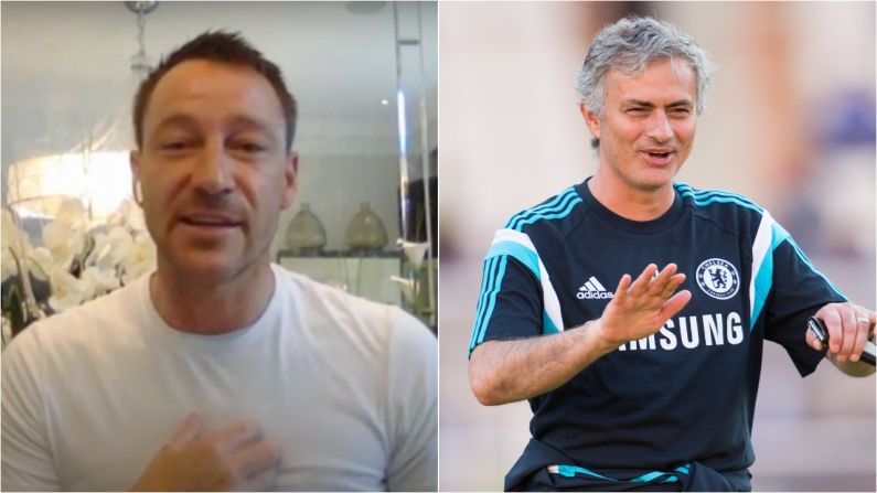 Watch: Terry Recalls The Time Mourinho Hid In Laundry Basket Due To Ban