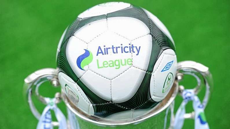 26 February 2010; A general view of an Airtricity branded football at the launch of 2010 Airtricity League. D4 Berkely Hotel, Ballsbridge, Dublin. Picture credit: Stephen McCarthy / SPORTSFILE