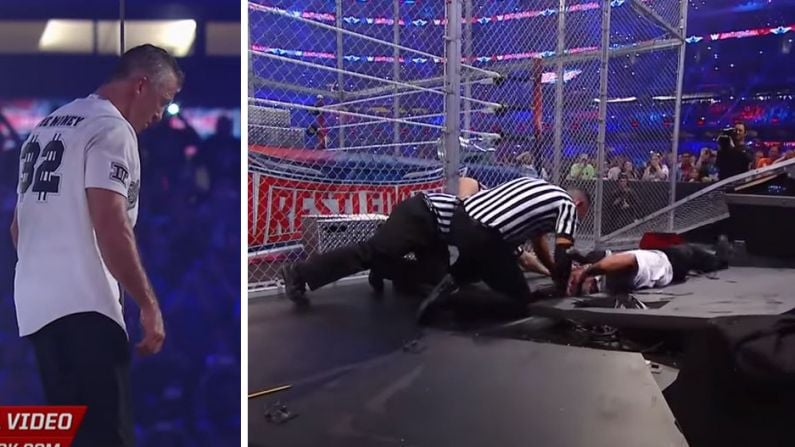 Shane McMahon's Suffered A Mad Belly Button Injury After Jumping Off Hell In A Cell