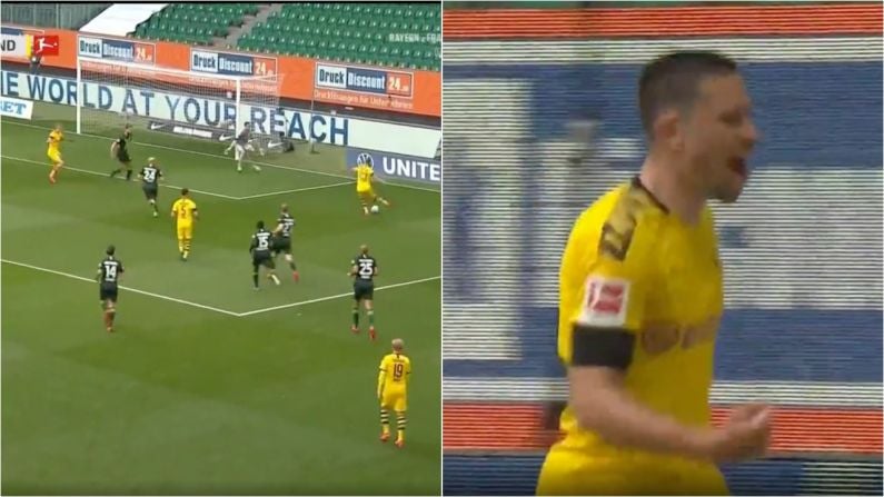 Watch: Borussia Dortmund Score Sumptuous Team Goal Against Wolfsburg