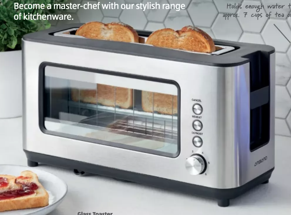 Aldi Will Be Selling Glass Toasters This Week And The Future Is Now