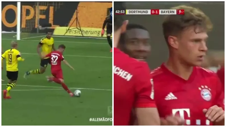 Joshua Kimmich's Delightful Dink Gives Bayern Win Over Dortmund