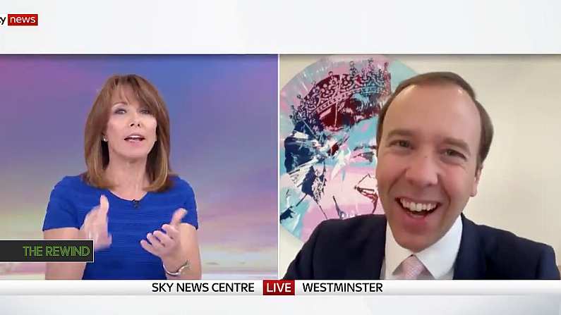 Watch: Matt Hancock Laughs His Way Through Coronavirus Questioning