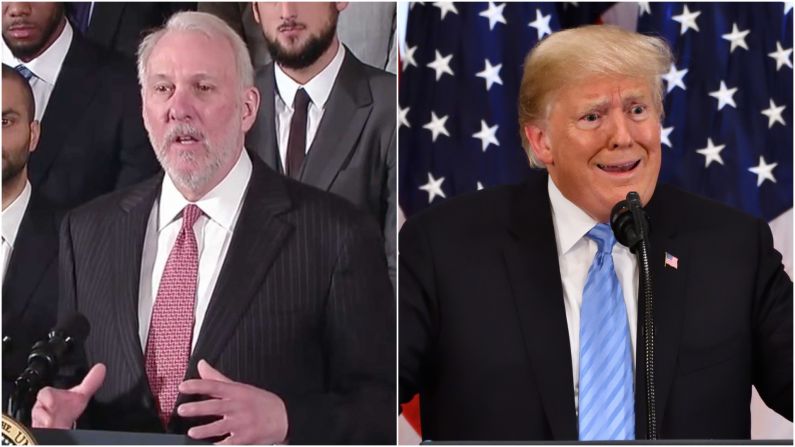 "Coward" And "Deranged Idiot" - Coach Popovich Absolutely Minces Donald Trump