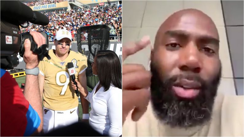 Drew Brees Slammed By Athletes For Comments On 'Disrespecting' Flag