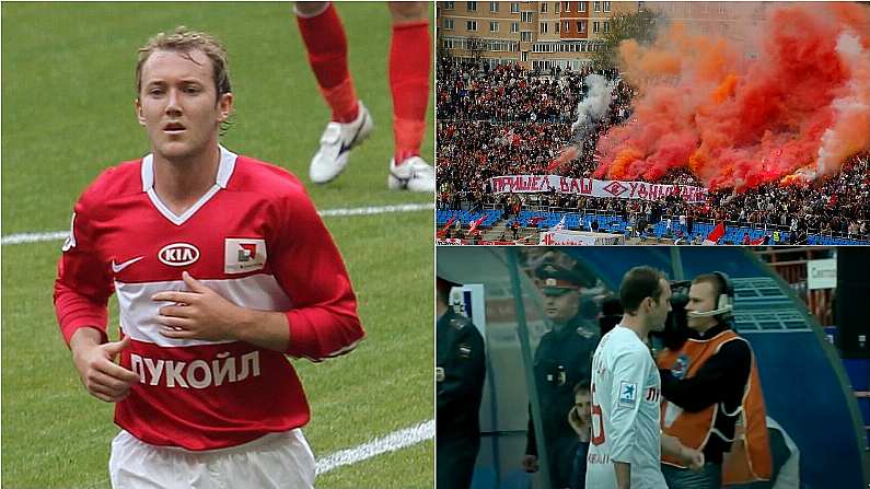 Red Cards, Trashed Dressing Rooms, & Gun Wielding Ultras: The Story Of Aiden McGeady's Russian Adventure