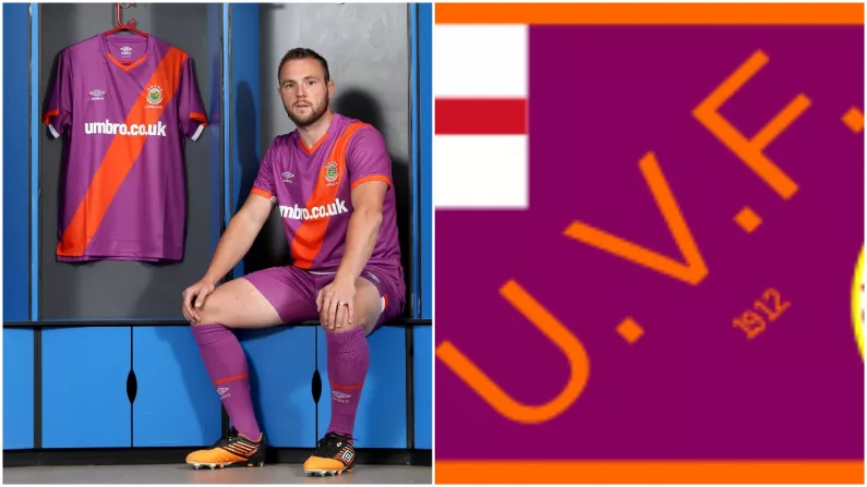 Linfield's 'UVF' Kit Is Really Causing A Storm In Northern Ireland