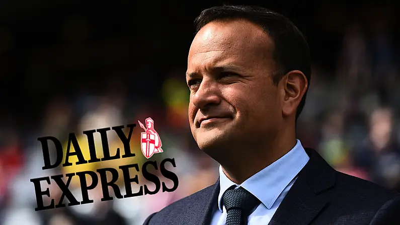 Daily Express Absolutely Delighted Leo Varadkar Will No Longer Be Taoiseach