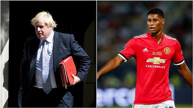 Boris Johnson Will Oppose Marcus Rashford's Plea To Feed Hungry Children