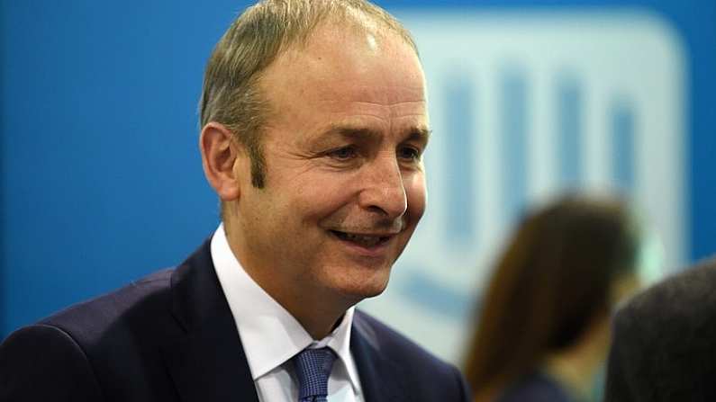 4 November 2015; Micheal Martin TD in attendance during Day 2 of the 2015 Web Summit in the RDS, Dublin, Ireland. Picture credit: Diarmuid Greene / SPORTSFILE / Web Summit