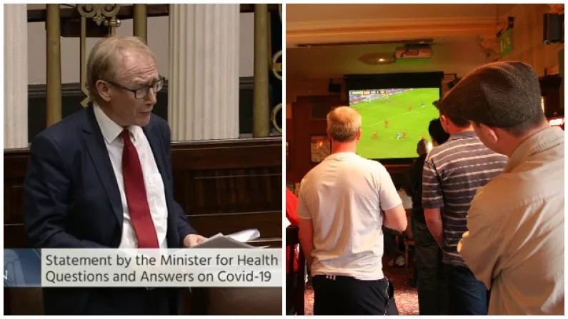 Frank Feighan Fights Corner Of Pub-Going Football Fans In The Dáil