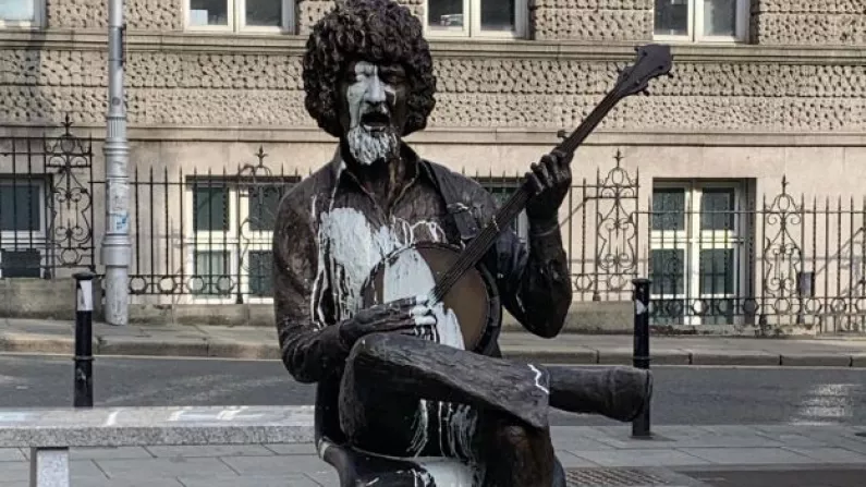 Now The Other Luke Kelly Statue Has Been Attacked Too