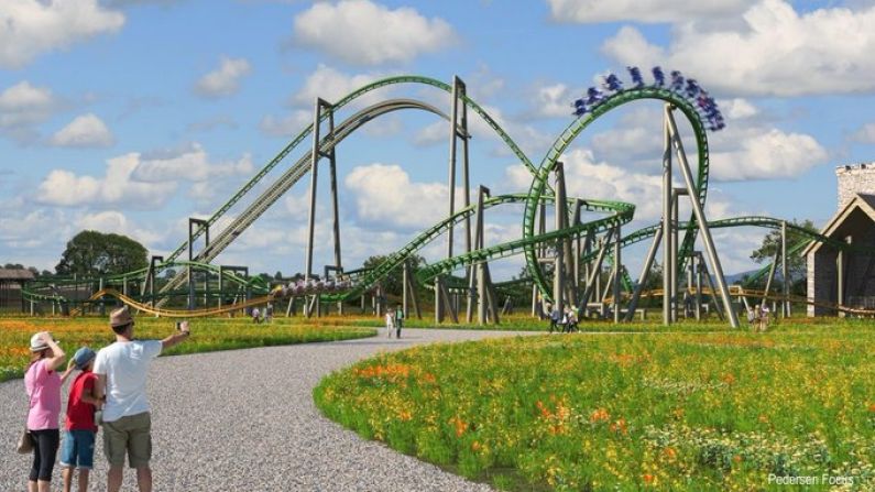 Tayto Park Receives Planning For Two Massive Rollercoasters