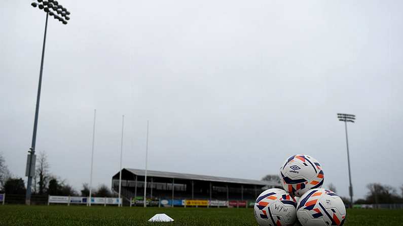 9 March 2019; A general view inside the stadium prior to  the Women's FAI National League match between Wexford Youths and DLR Waves at Ferrycarrig Park in Wexford. Photo by Harry Murphy/Sportsfile