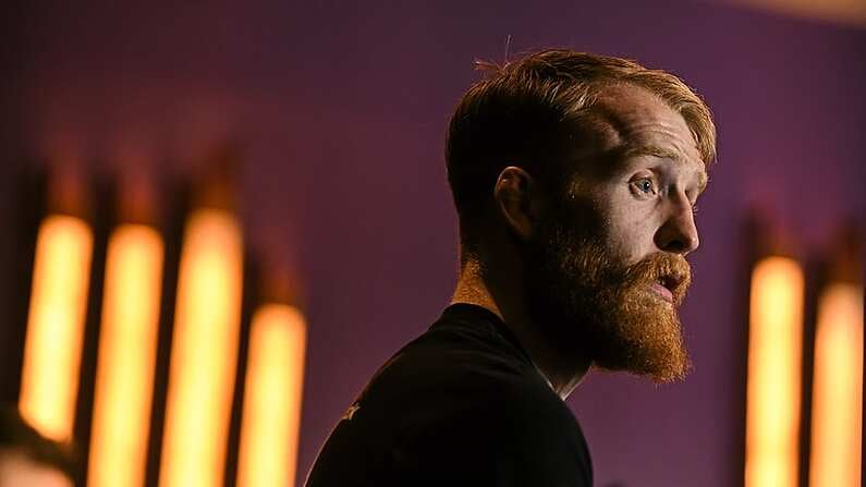 22 October 2015; Paddy Holohan in attendance during the UFC Fight Night Ultimate Media Day. 3Arena, Dublin. Picture credit: Stephen McCarthy / SPORTSFILE