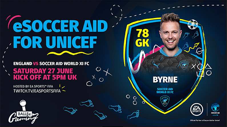 Nicky Byrne And A Host Of Celebrities To Take Part In eSoccer Aid On Fifa 20