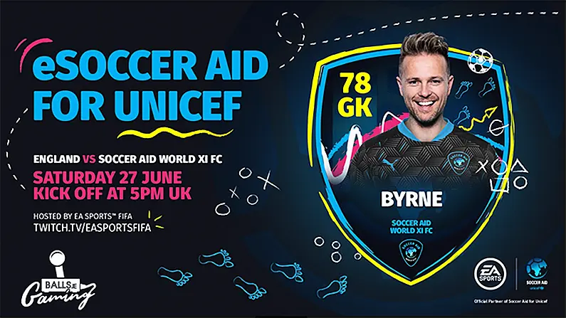 Nicky Byrne And A Host Of Celebrities To Take Part In eSoccer Aid On Fifa 20