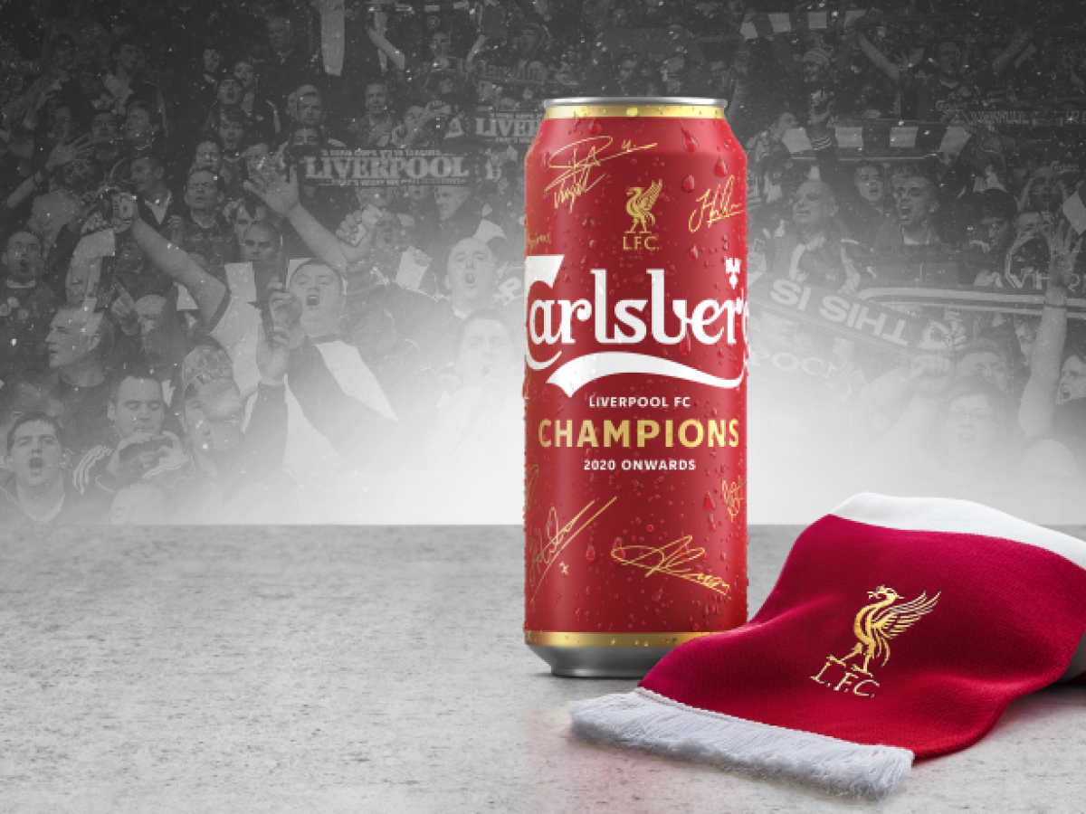 At sige sandheden udmelding Økologi Carlsberg Release Commemorative Red Can To Celebrate Liverpool's Title Win  | Balls.ie