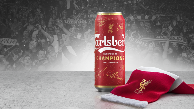 Carlsberg Release Commemorative Red Can To Celebrate Liverpool's Title Win