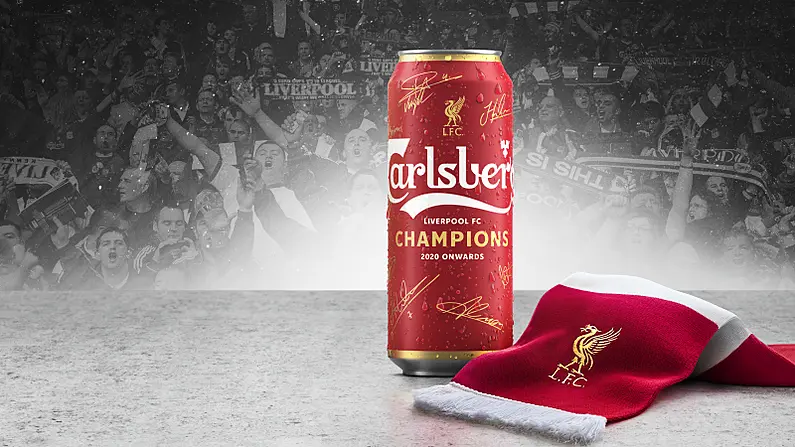 Carlsberg Release Commemorative Red Can To Celebrate Liverpool's Title Win