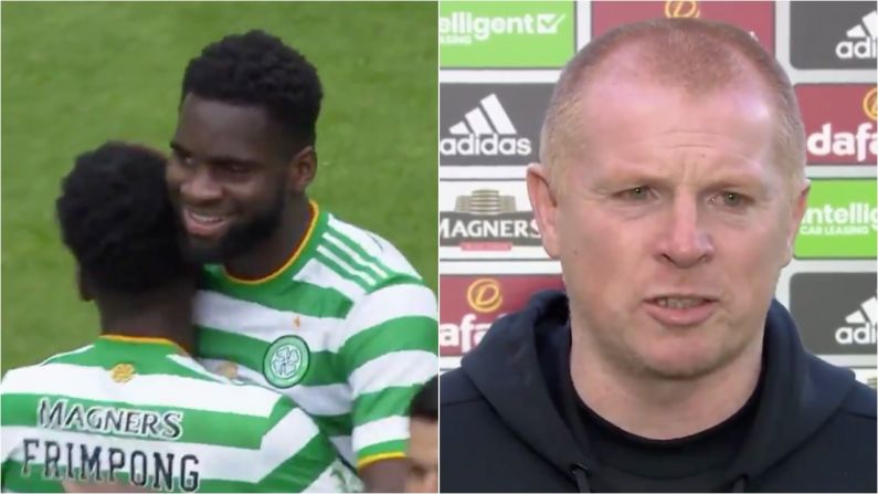 Neil Lennon Praises 'Special' Edouard After Hat-Trick In First Game Back