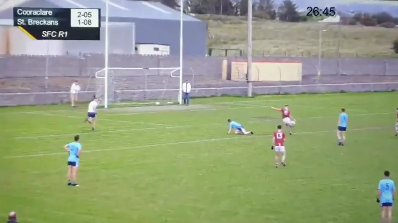 Watch: Clare Club Score The Strangest Goal You Are Likely To See