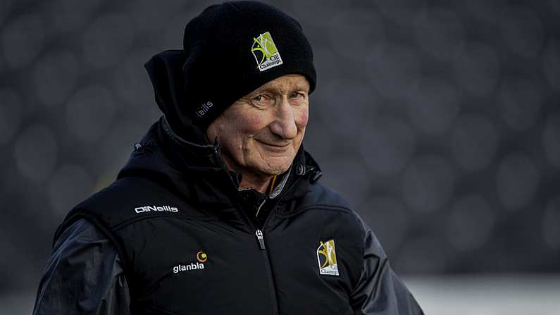 27 January 2019; Kilkenny manager Brian Cody before the Allianz Hurling League Division 1A Round 1 match between Kilkenny and Cork at Nowlan Park in Kilkenny. Photo by Ray McManus/Sportsfile