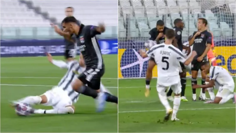 Juventus Vs Lyon Featured Two Of The Worst Penalty Calls You'll Ever See