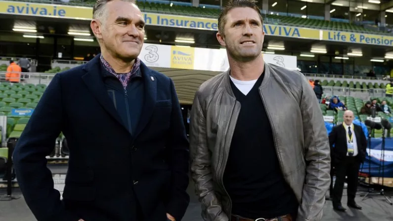 How Robbie Keane Found Out He's Cousins With Morrissey